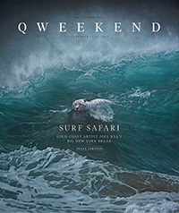 QWEEKEND MAGAZINE FRONT COVER