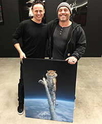 Joe Rogan Acquires Joel Rea Artwork